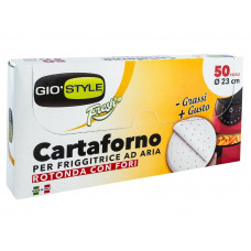 CARTAFORNO 50PZ FRIGGITRICE 4,5L 23 TONDA (24pz)